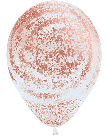 Морозное граффити розовое золото агат